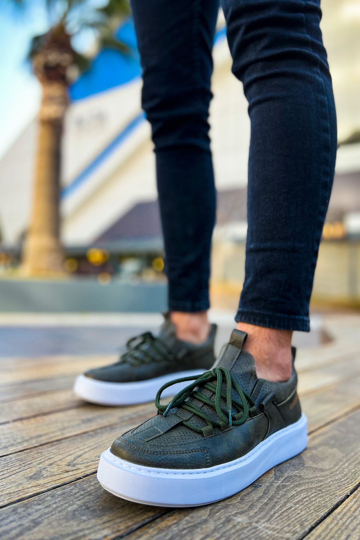 CH159 CBT Saturn Erkek Ayakkabı HAKI - Görsel 4