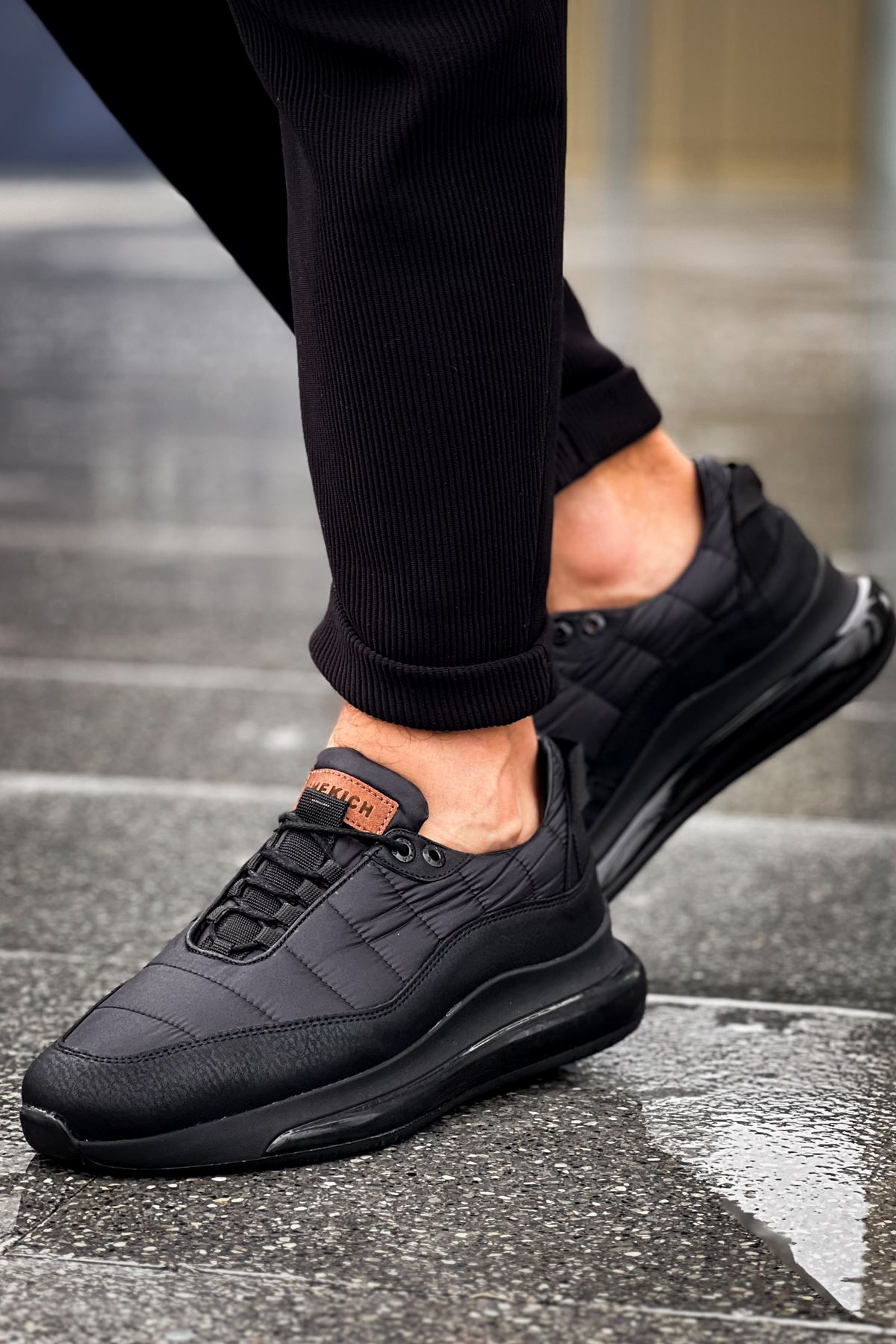 CH179 CST Sporty Runner Erkek Ayakkabı SIYAH - Görsel 3