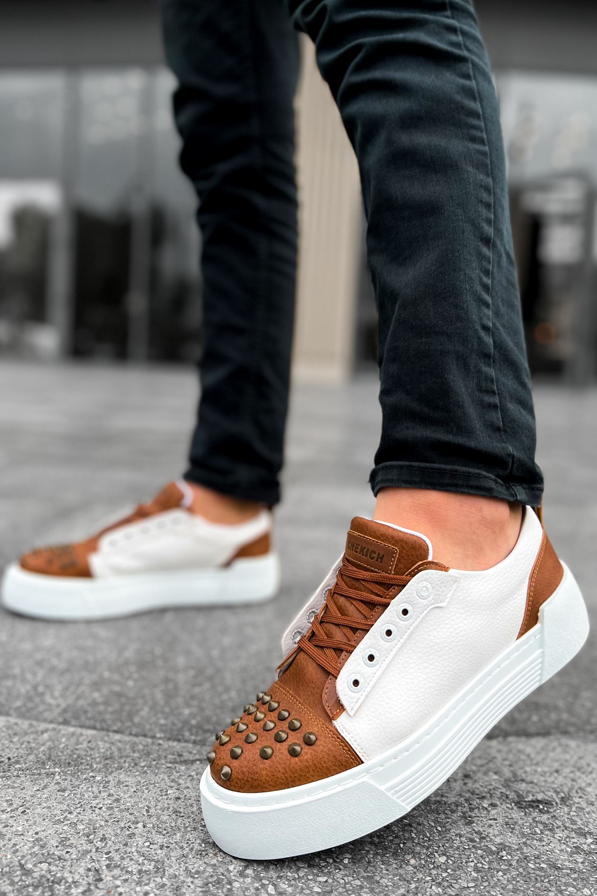 CH169 CBT Thorn Erkek Ayakkabı TABA/BEYAZ - Görsel 3