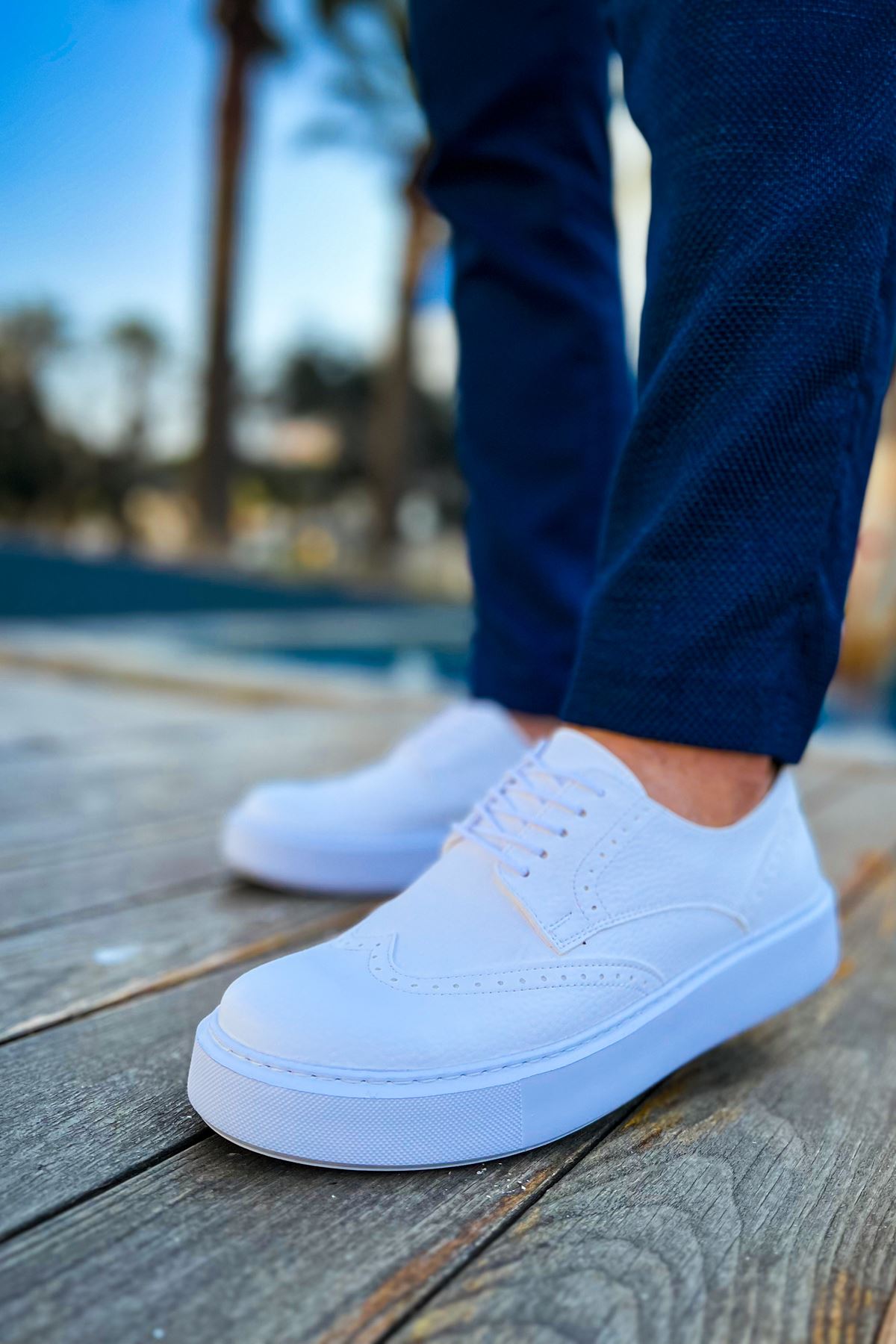 CH149 CBT Changer Over Erkek Ayakkabı BEYAZ - Görsel 3