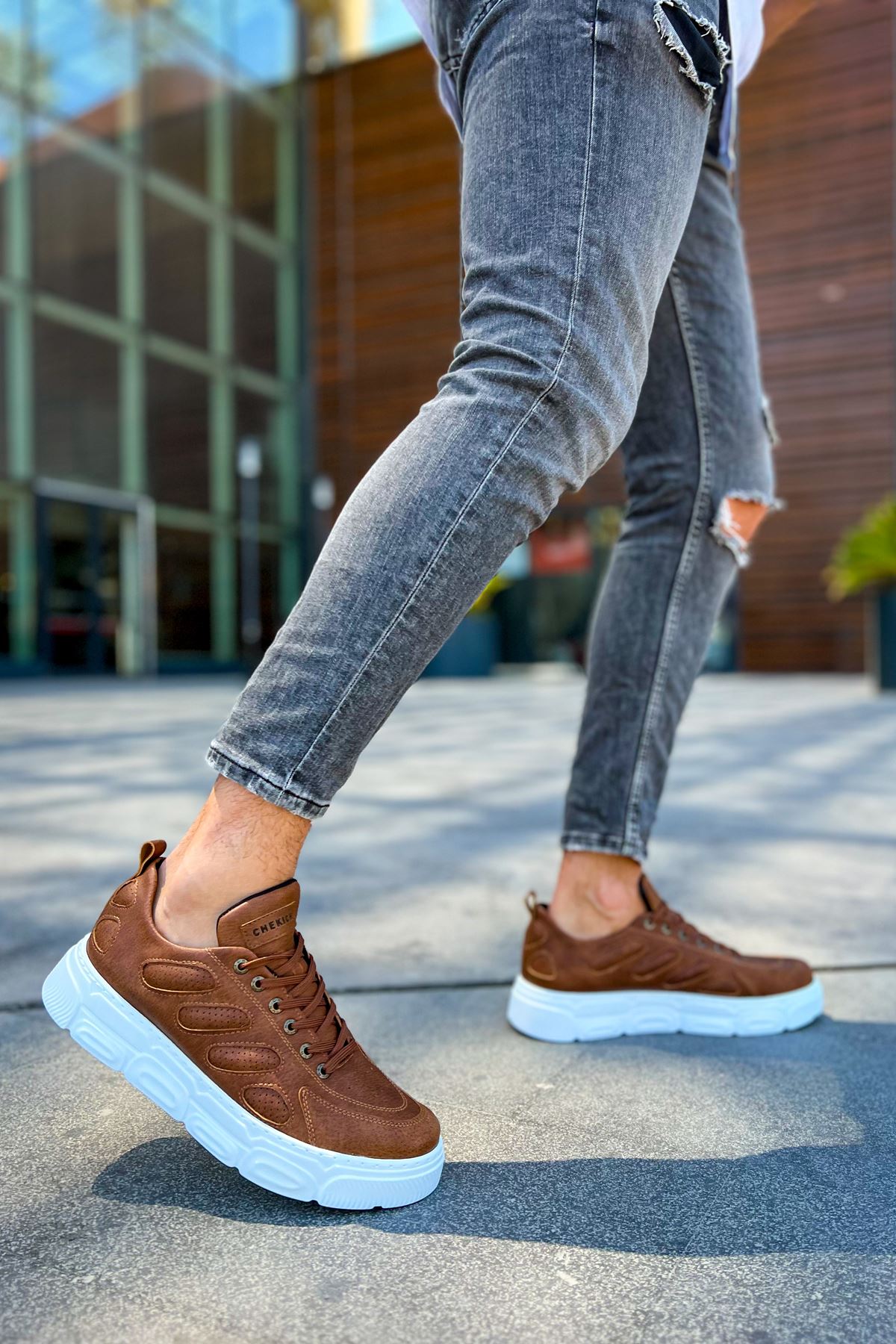 CH105 CBT Cronus Erkek Ayakkabı TABA - Görsel 5