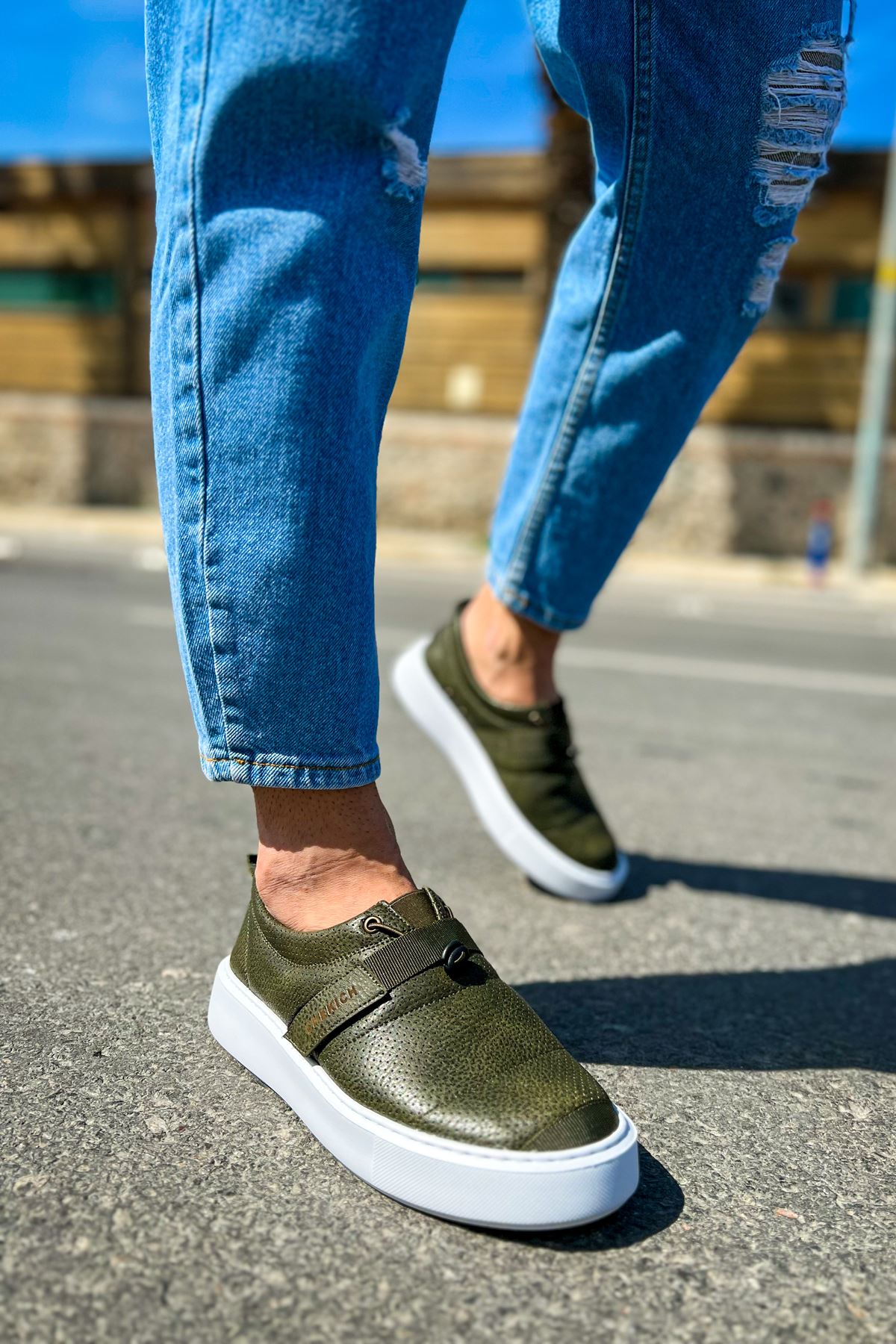 CH147 CBT Dobeny Erkek Ayakkabı HAKI - Görsel 3