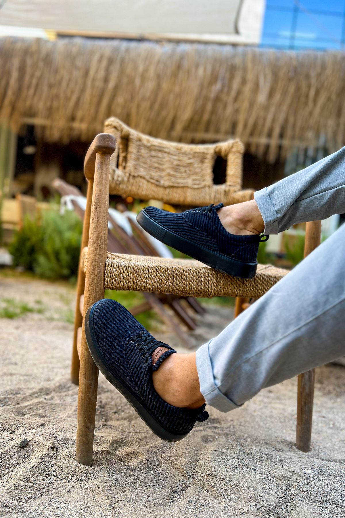 CH173 KBT Velluto Erkek Ayakkabı SIYAH - Görsel 3