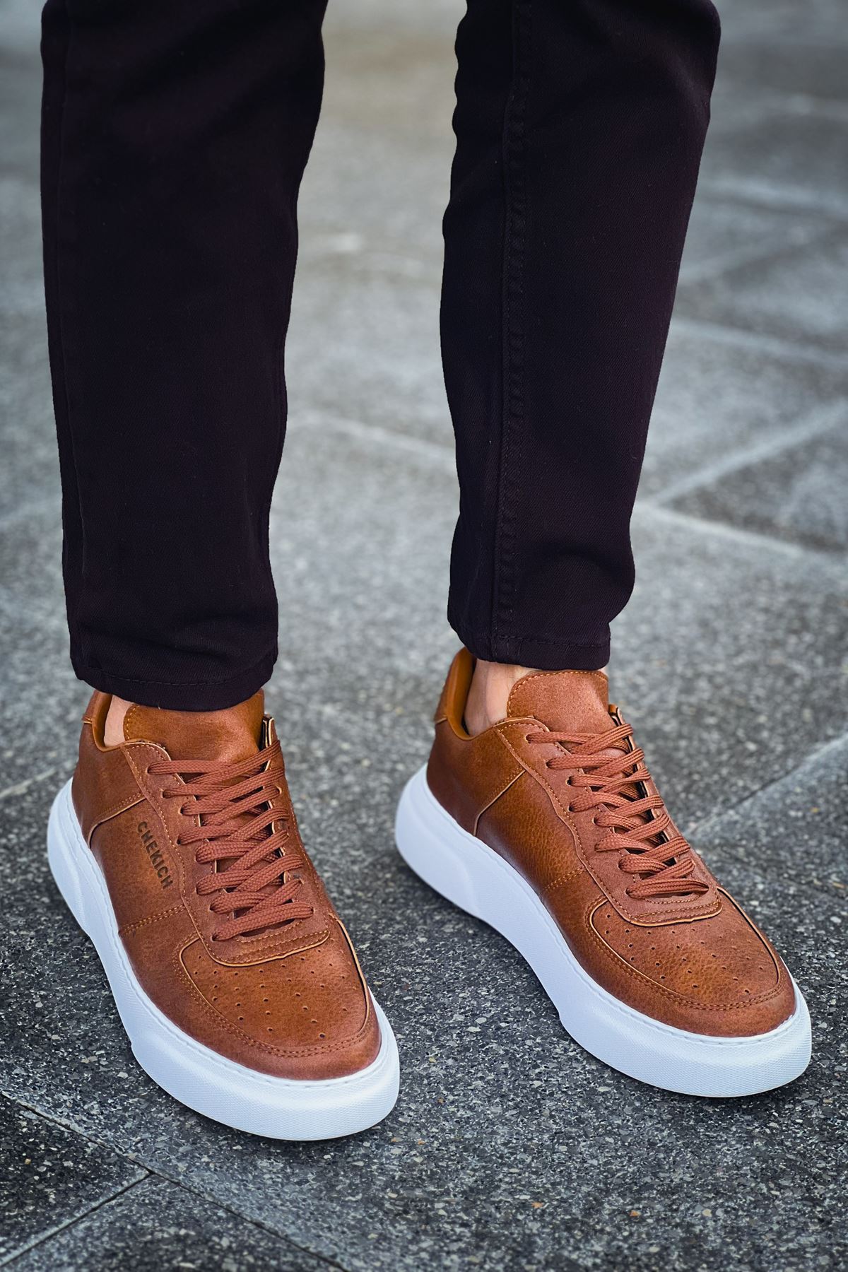 CH087 CBT Kenton Erkek Ayakkabı TABA - Görsel 3