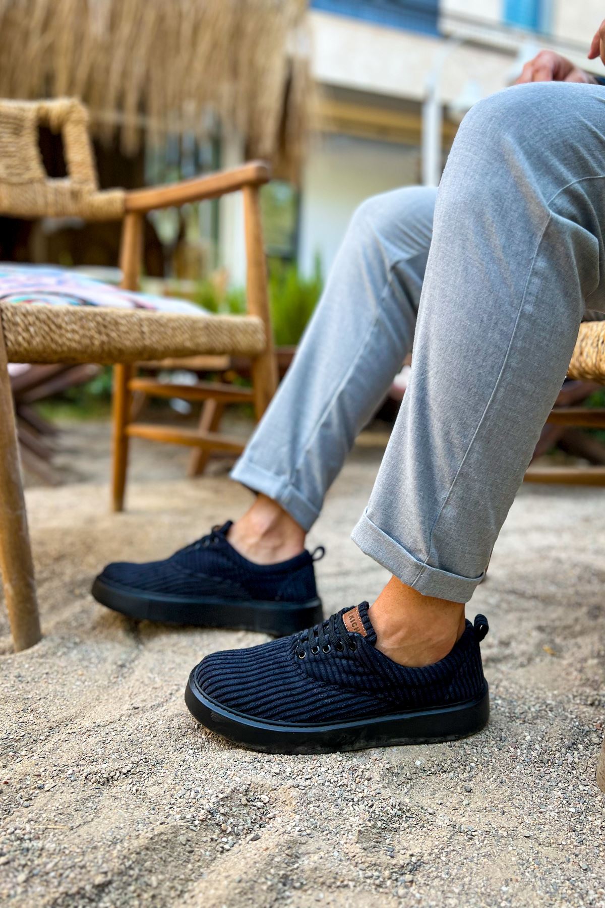 CH173 KST Velluto Erkek Ayakkabı SIYAH - Görsel 4