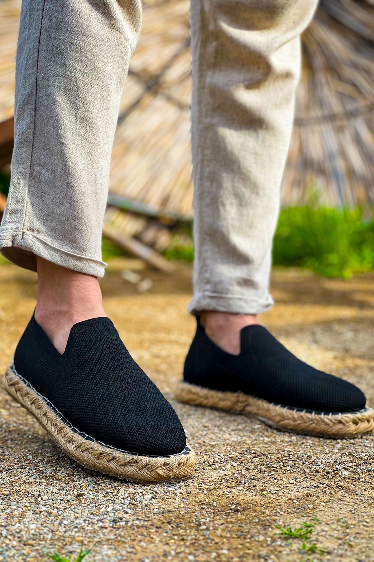 CH305 Triko Erkek Ayakkabı SIYAH - Görsel 3