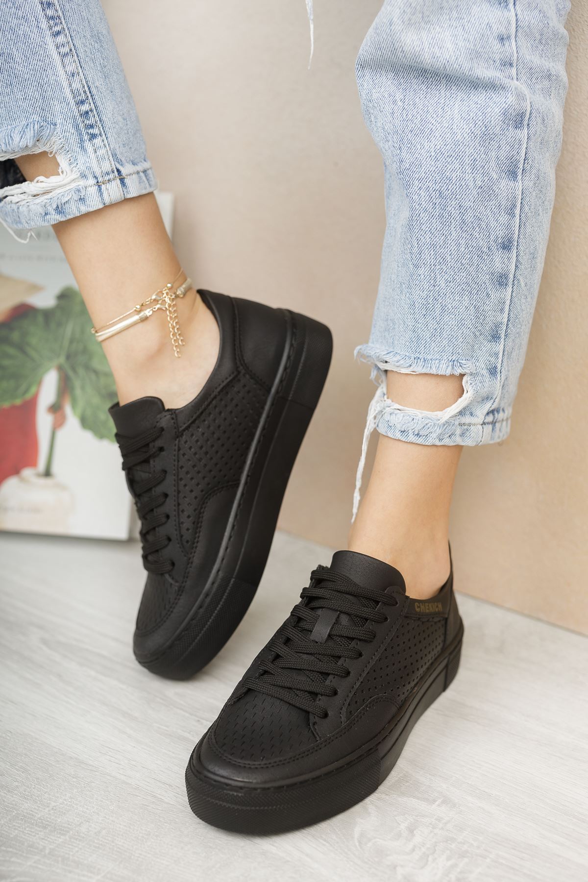 CH015 CST First Edition Kadın Ayakkabı SIYAH - Görsel 4