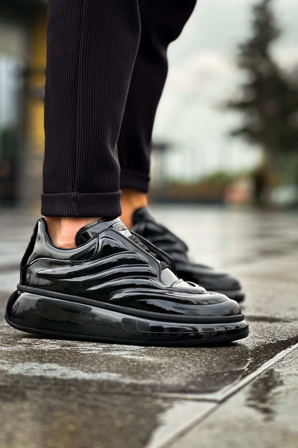 CH295 RRT Sollıevo Erkek Ayakkabı SIYAH - Görsel 4