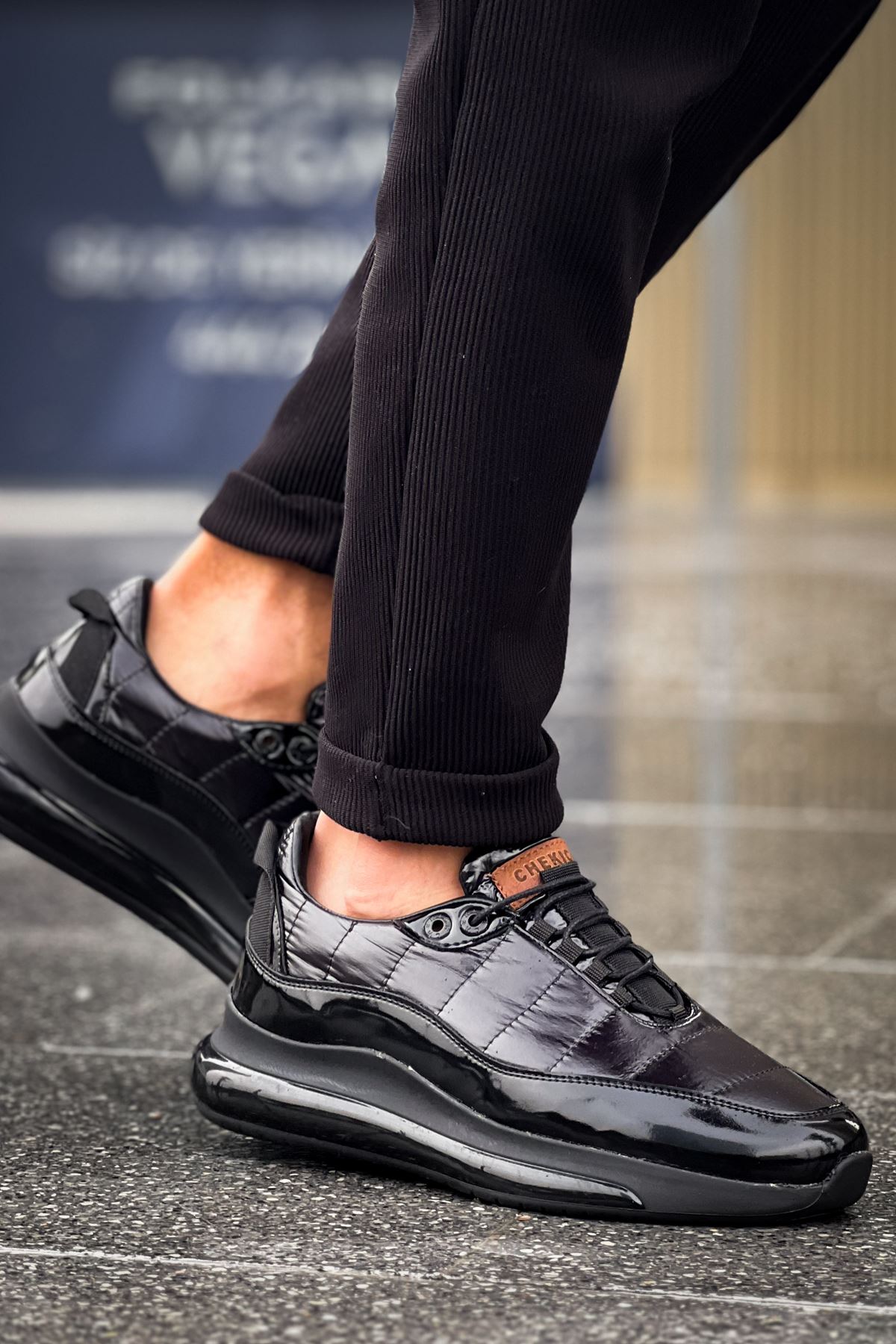 CH179 RST Sporty Runner Erkek Ayakkabı SIYAH - Görsel 3