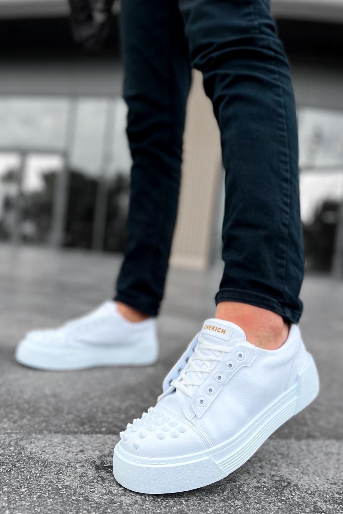 CH169 CBT Thorn Erkek Ayakkabı BEYAZ - Görsel 3