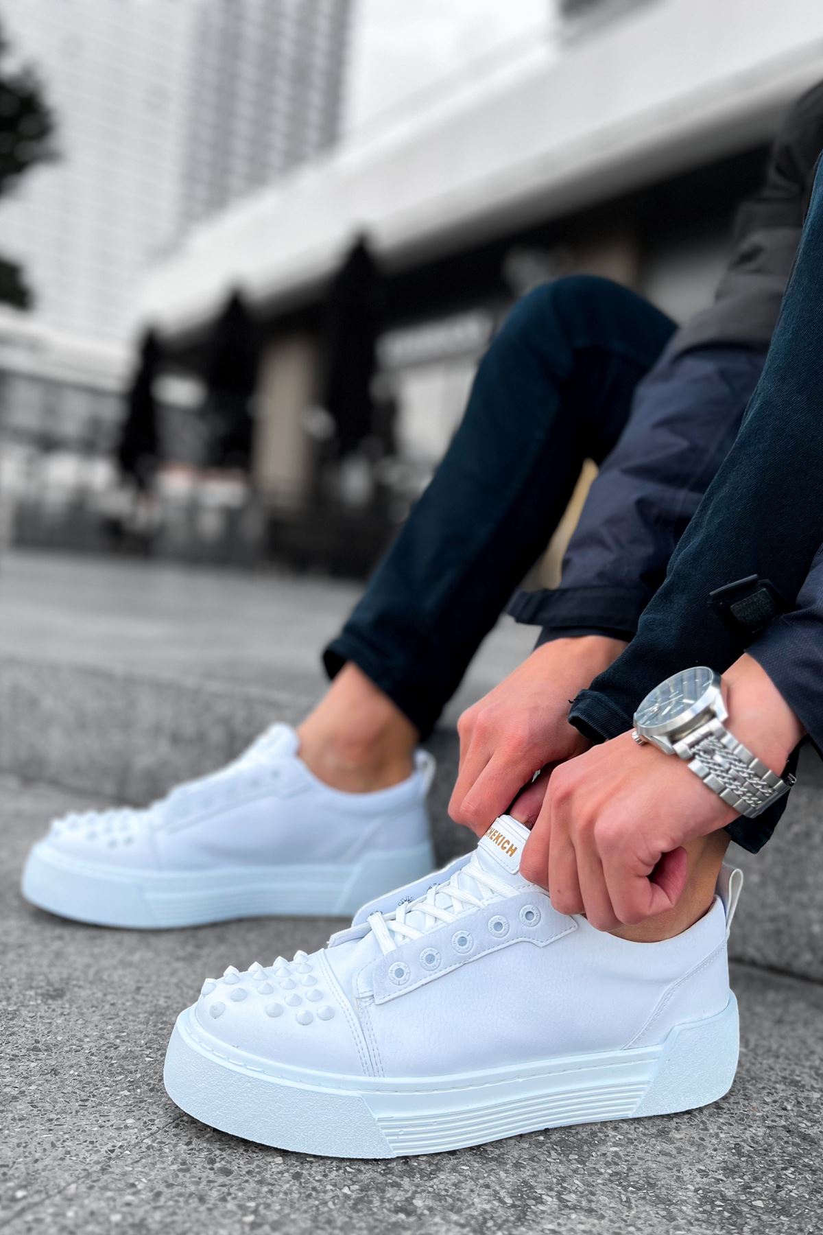 CH169 CBT Thorn Erkek Ayakkabı BEYAZ - Görsel 5