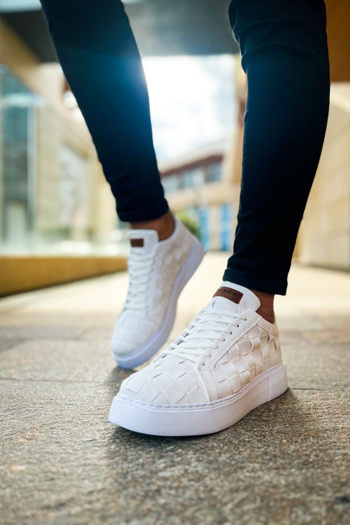 CH209 OBT Vimini Erkek Ayakkabı BEYAZ - Görsel 4