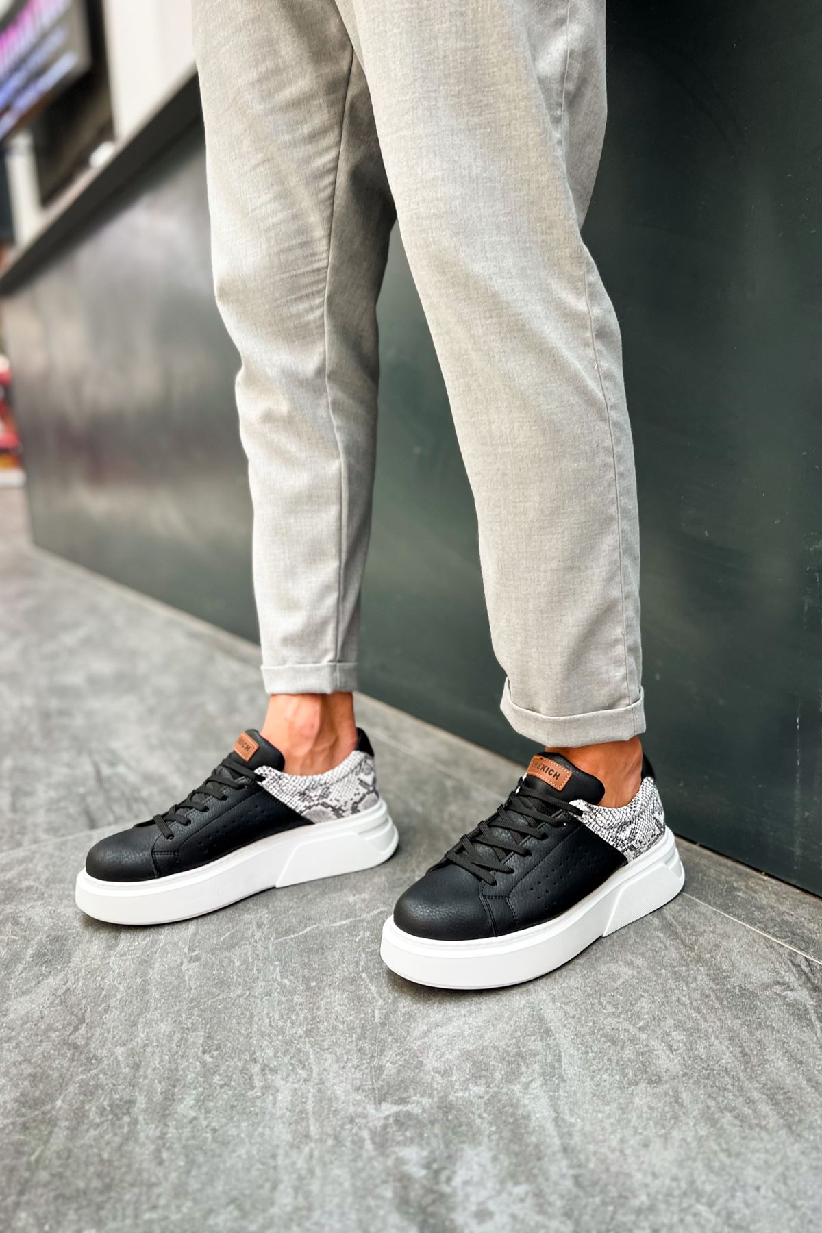 CH145 CBT Sauerbergg Erkek Ayakkabı SIYAH - Görsel 4