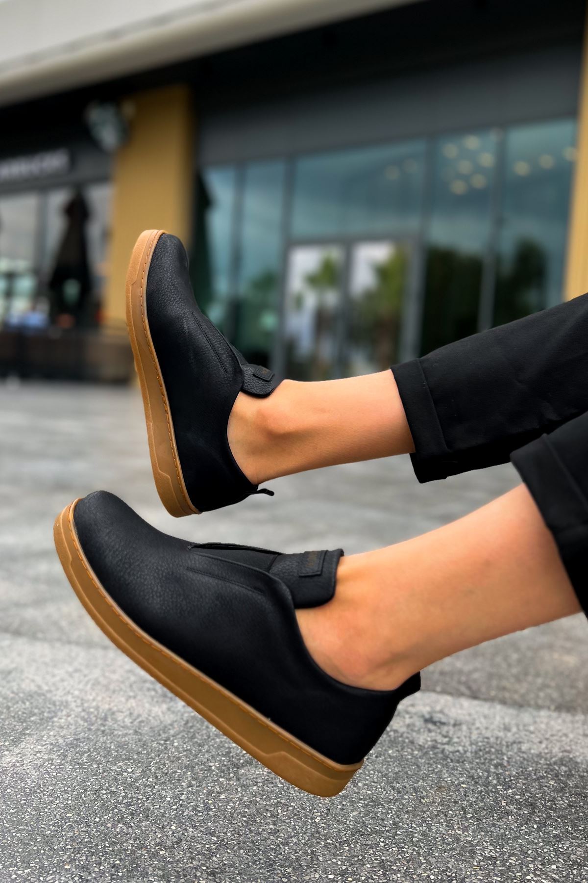 CH195 CKT Rigidus Erkek Ayakkabı SIYAH - Görsel 6