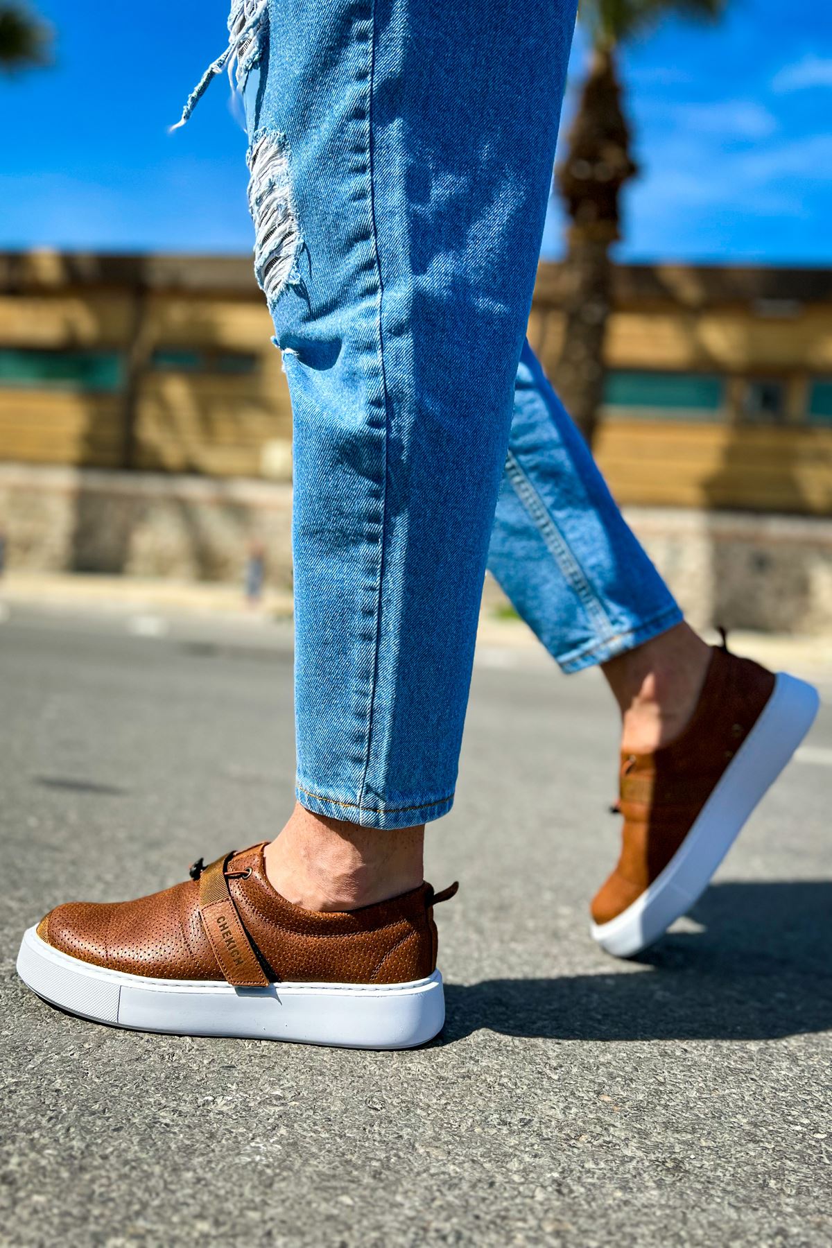 CH147 CBT Dobeny Erkek Ayakkabı TABA - Görsel 6