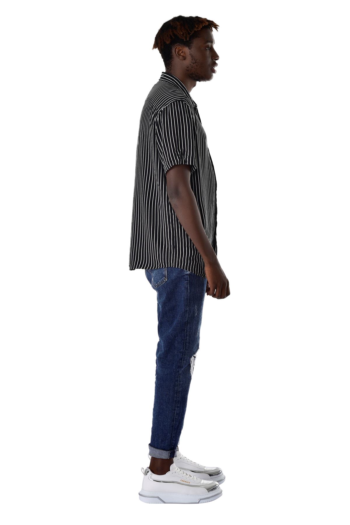 CH241 CBT Signature Line Up Erkek Ayakkabı BEYAZ/GUMUS - Görsel 4