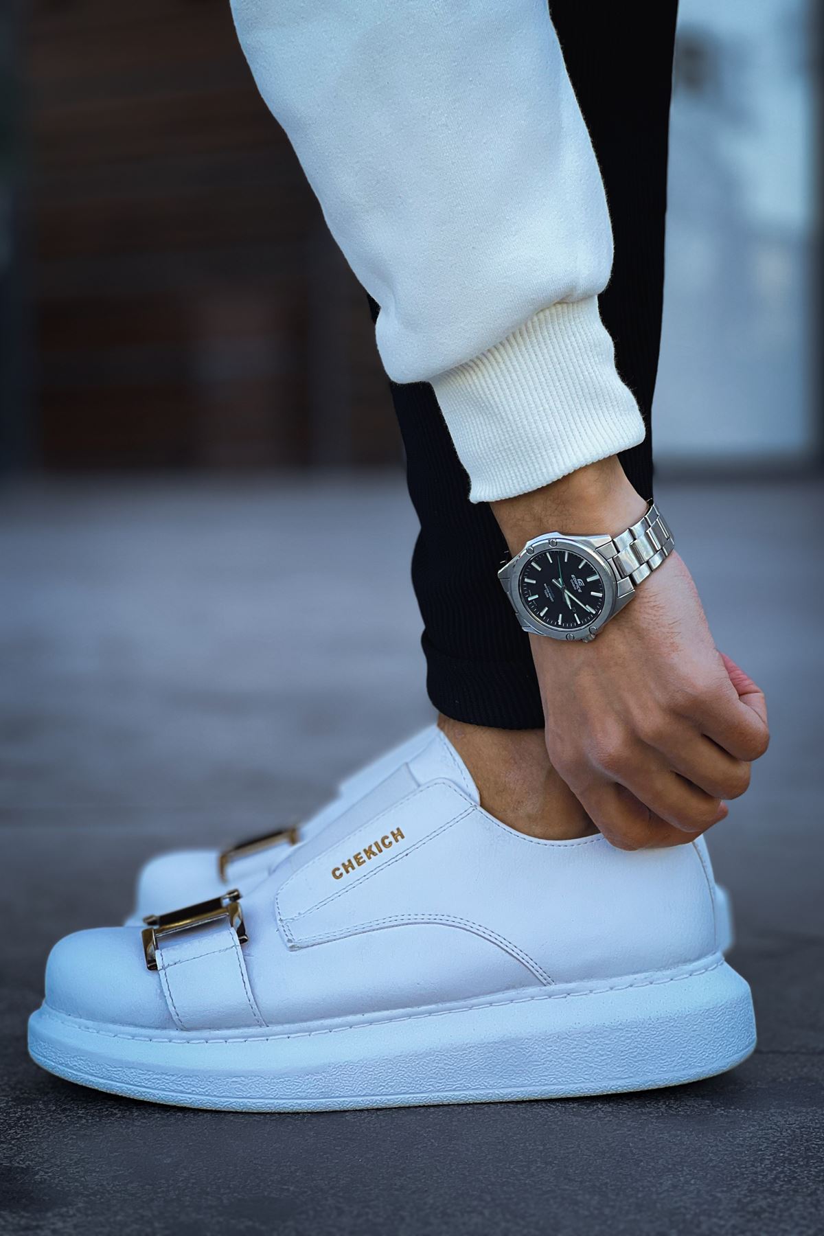 CH297 CBT Erkek Ayakkabı BEYAZ - Görsel 5