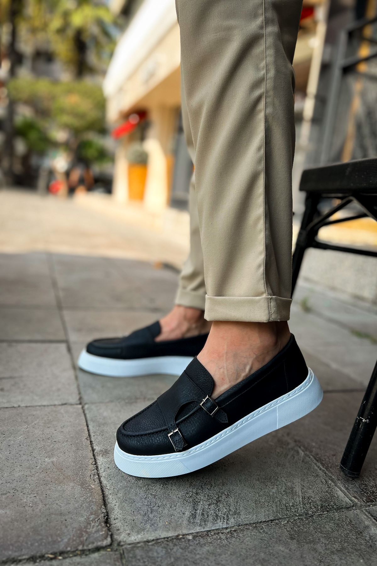 CH417 CBT Mancini Erkek Ayakkabı SIYAH - Görsel 4