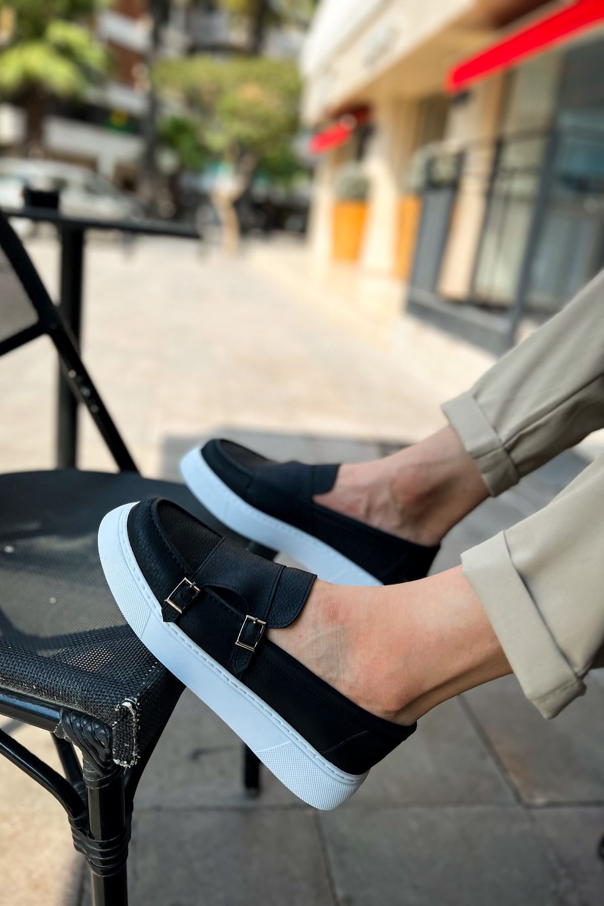 CH417 CBT Mancini Erkek Ayakkabı SIYAH - Görsel 5