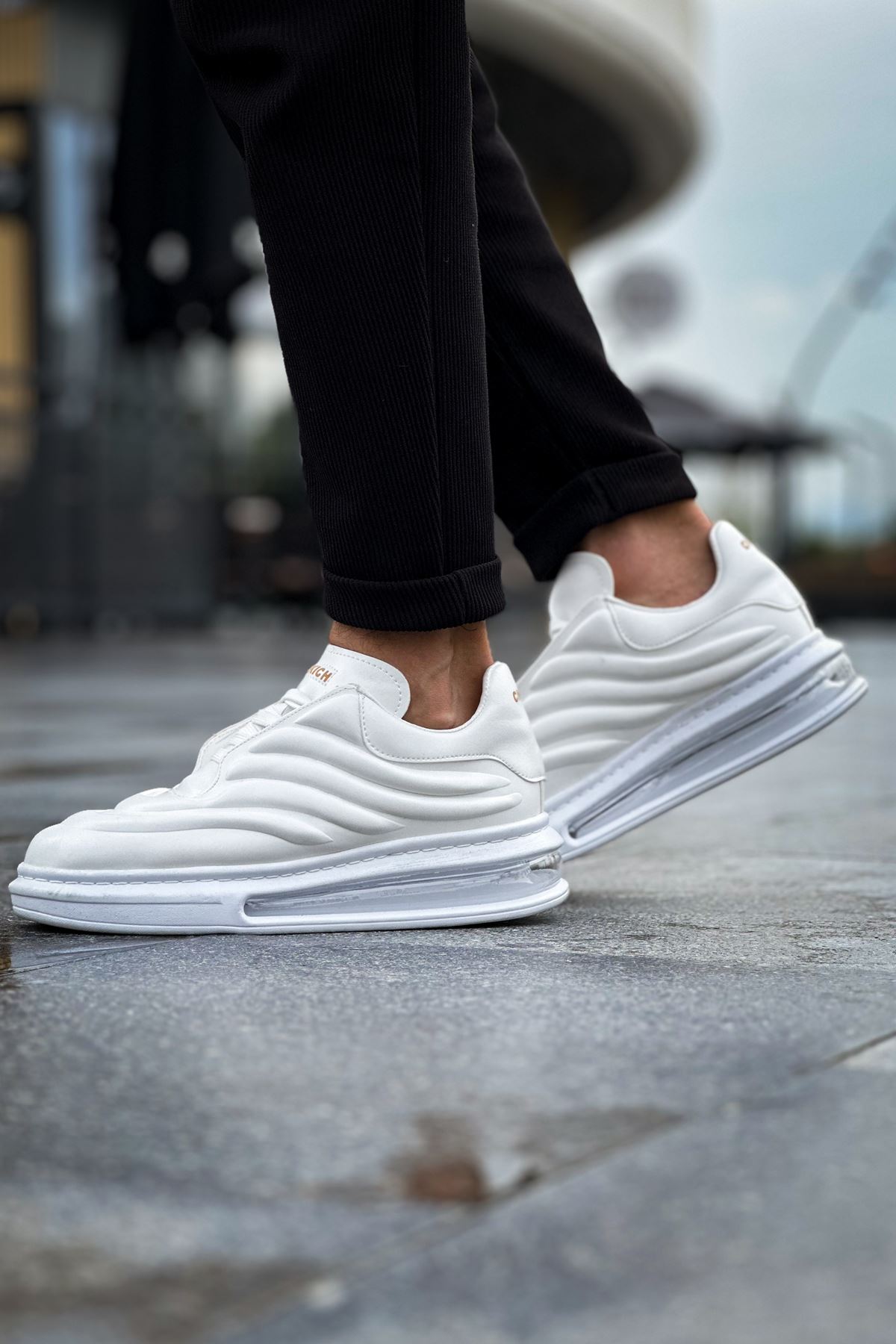 CH299 FBT Sollıevo Erkek Ayakkabı BEYAZ - Görsel 3