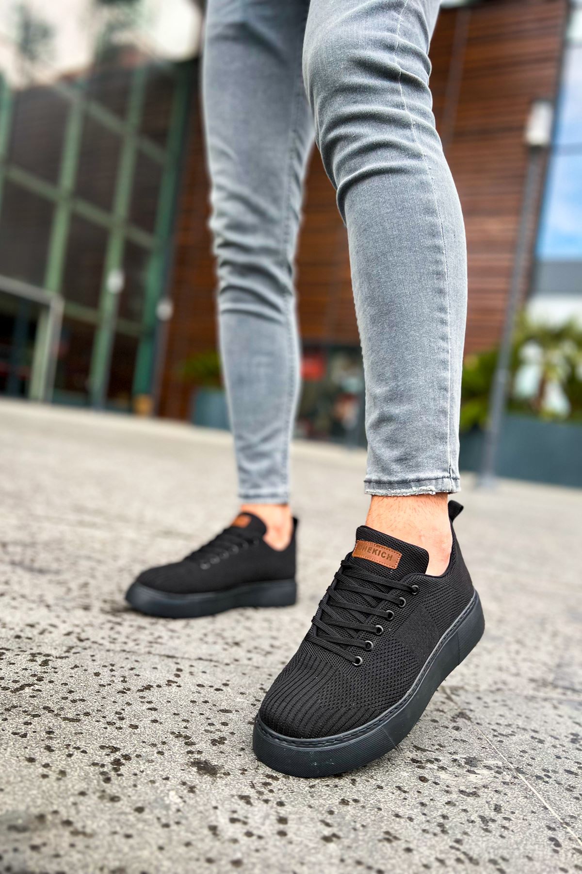 CH413 TST Crew Erkek Ayakkabı SIYAH - Görsel 3