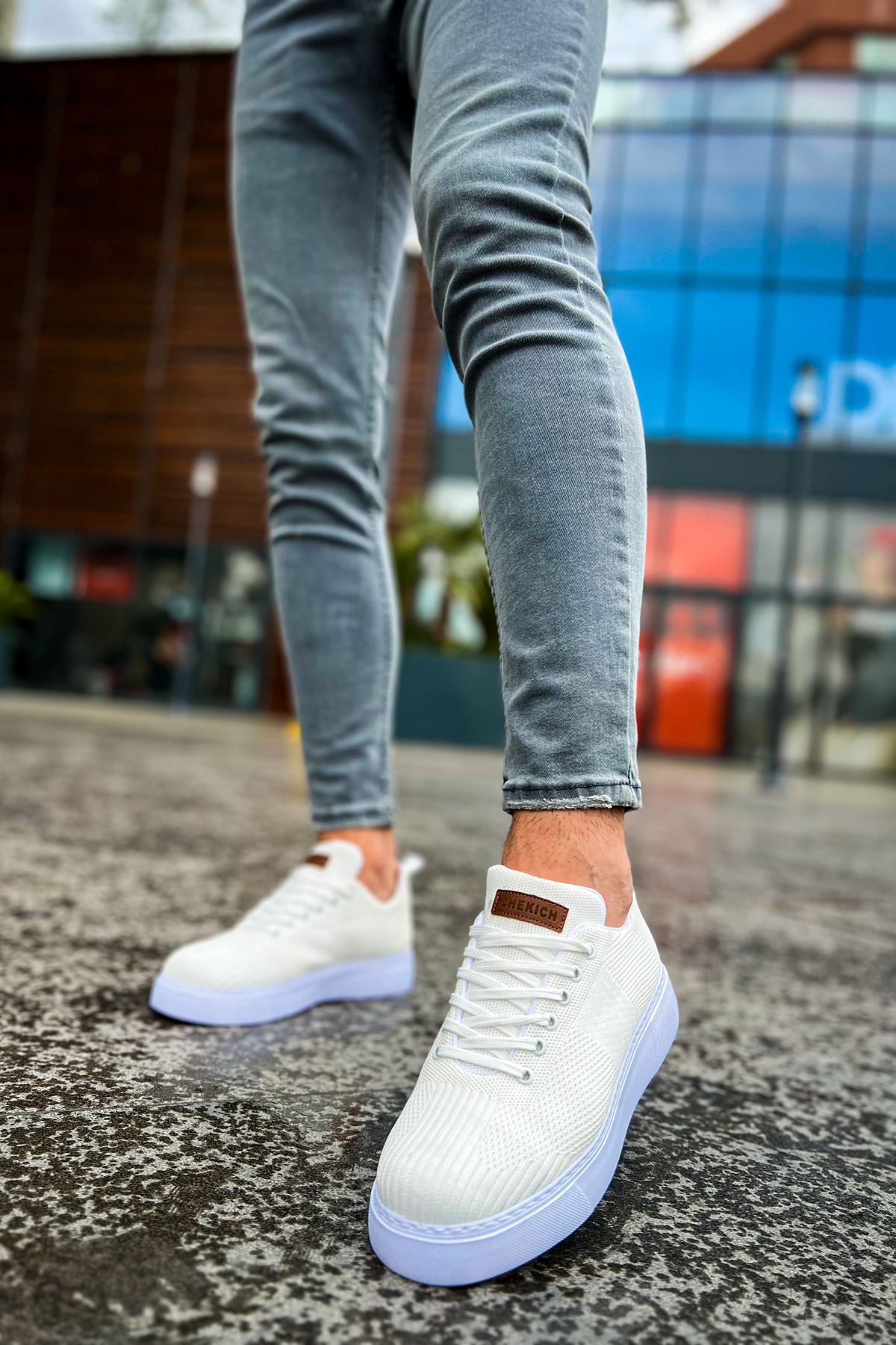 CH413 TBT Crew Erkek Ayakkabı BEYAZ - Görsel 4