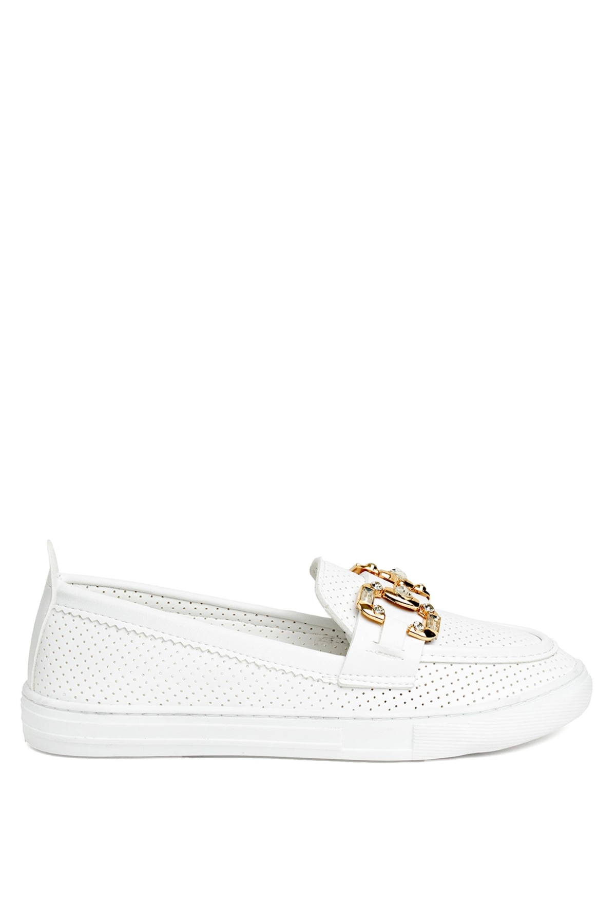 PM02 K501 Kadın Casual Ayakkabı Beyaz - Görsel 2