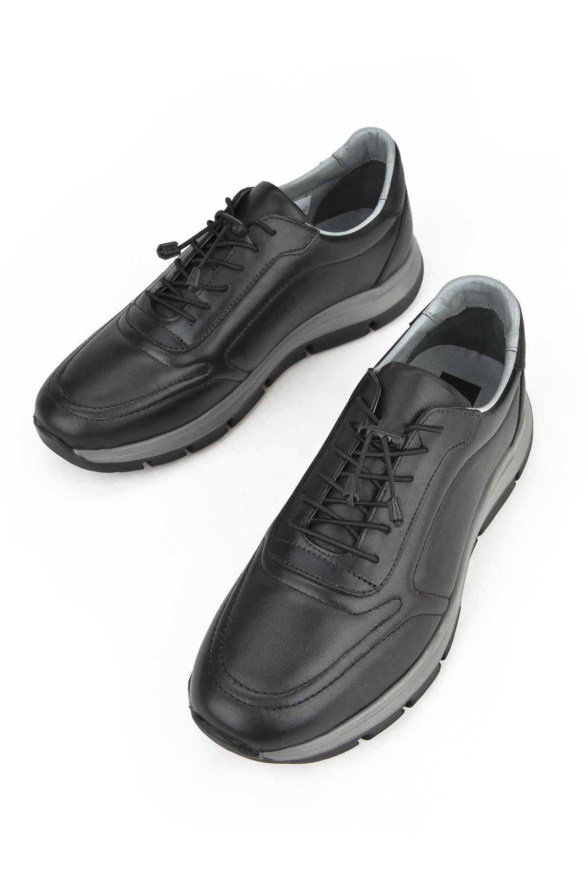 Ziya Erkek Hakiki Deri Ayakkabı 1411013Z255 Siyah - Görsel 6