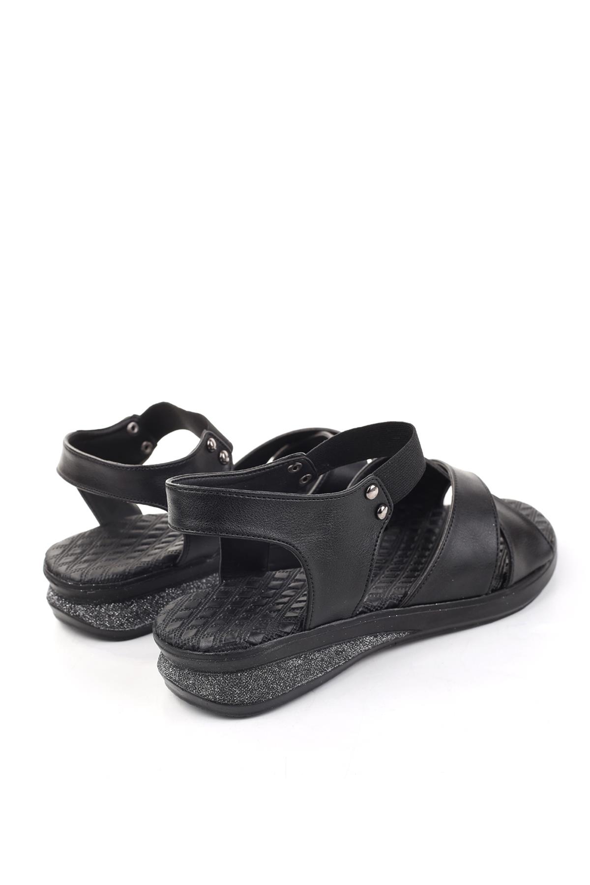 3595 Kadın Günlük Anatomik Sandalet - Görsel 5