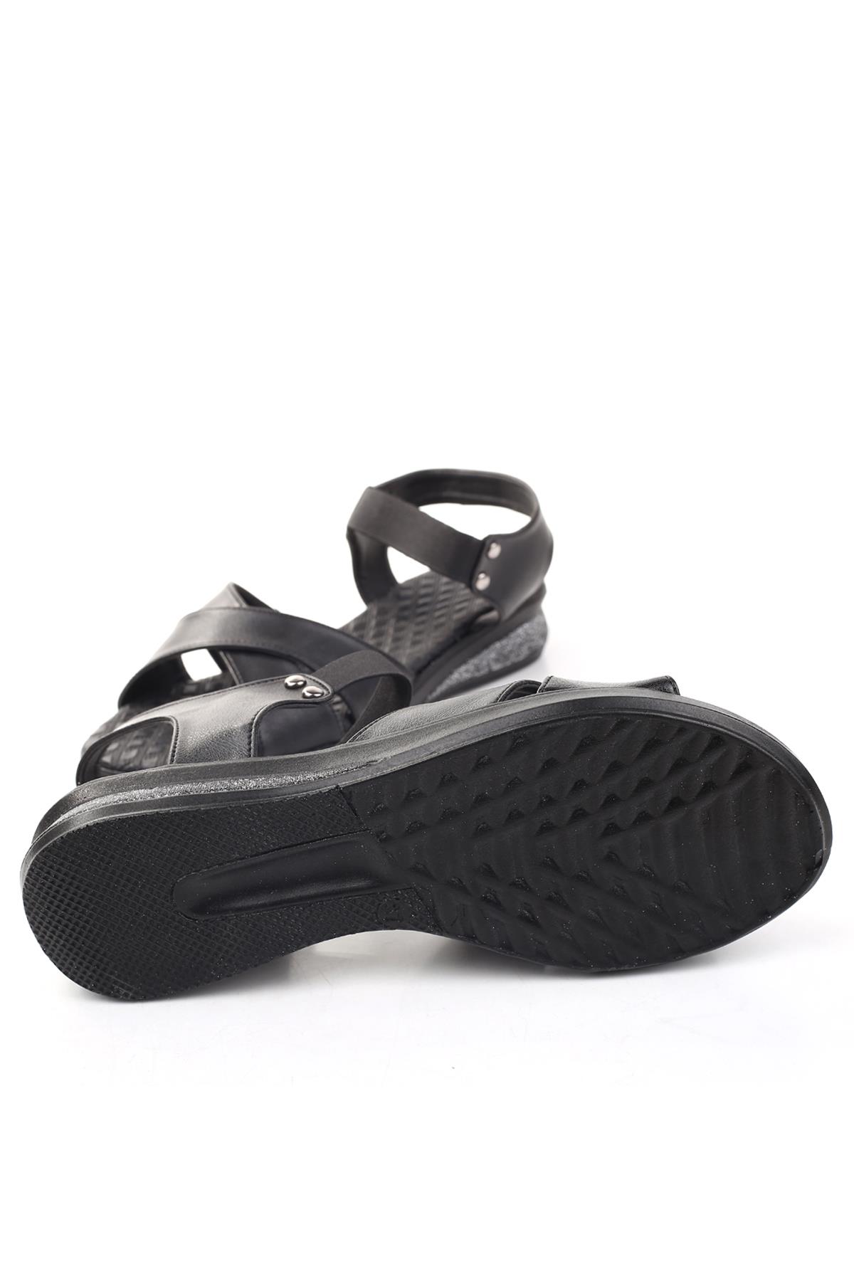 3595 Kadın Günlük Anatomik Sandalet - Görsel 6