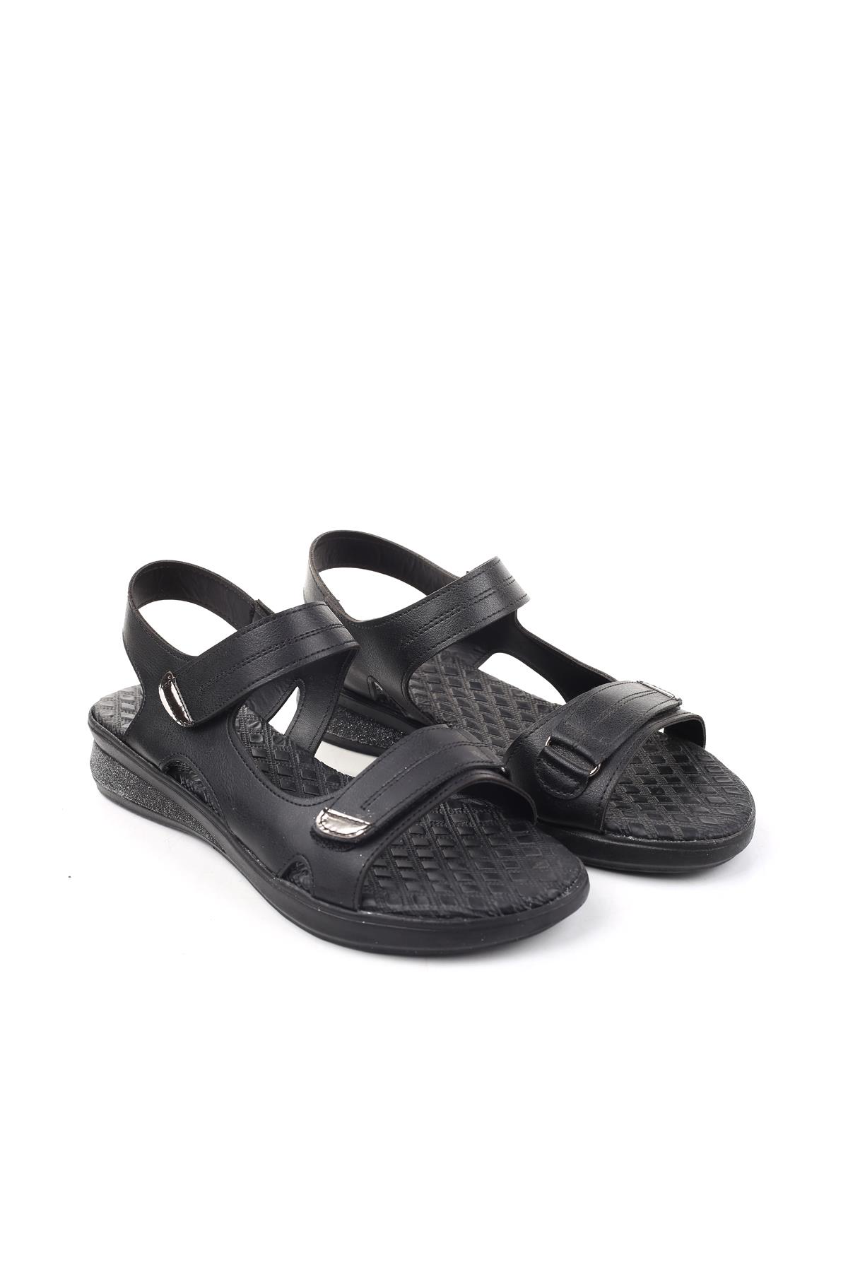 3598 Kadın Günlük Anatomik Sandalet - Görsel 3