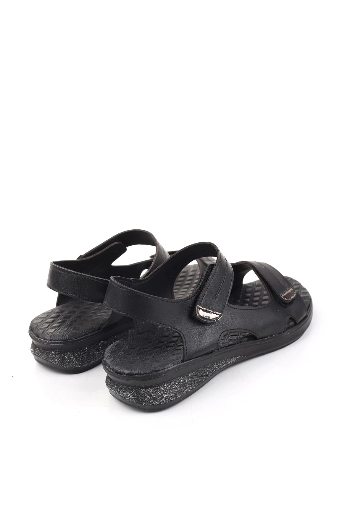3598 Kadın Günlük Anatomik Sandalet - Görsel 5