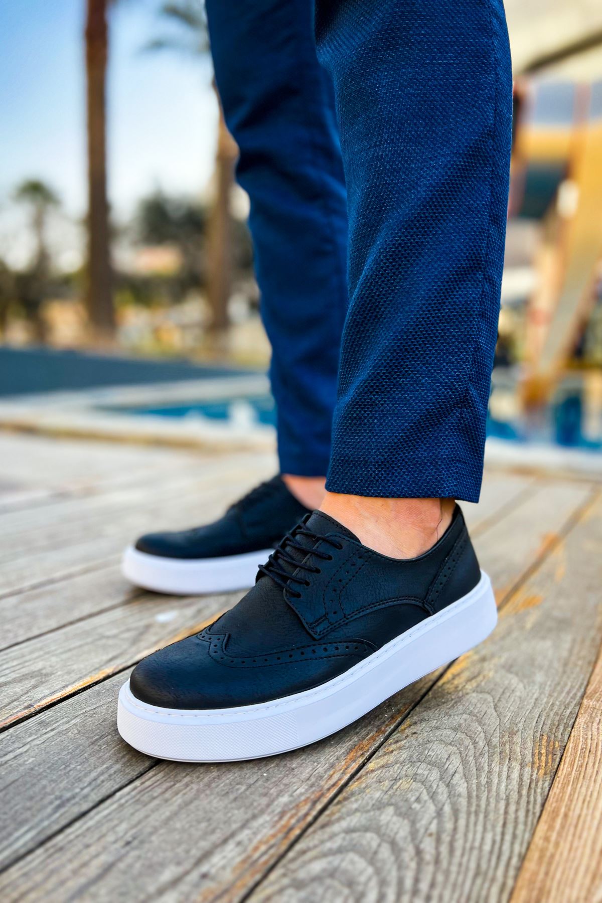 CH149 CBT Changer Over Erkek Ayakkabı SIYAH - Görsel 3