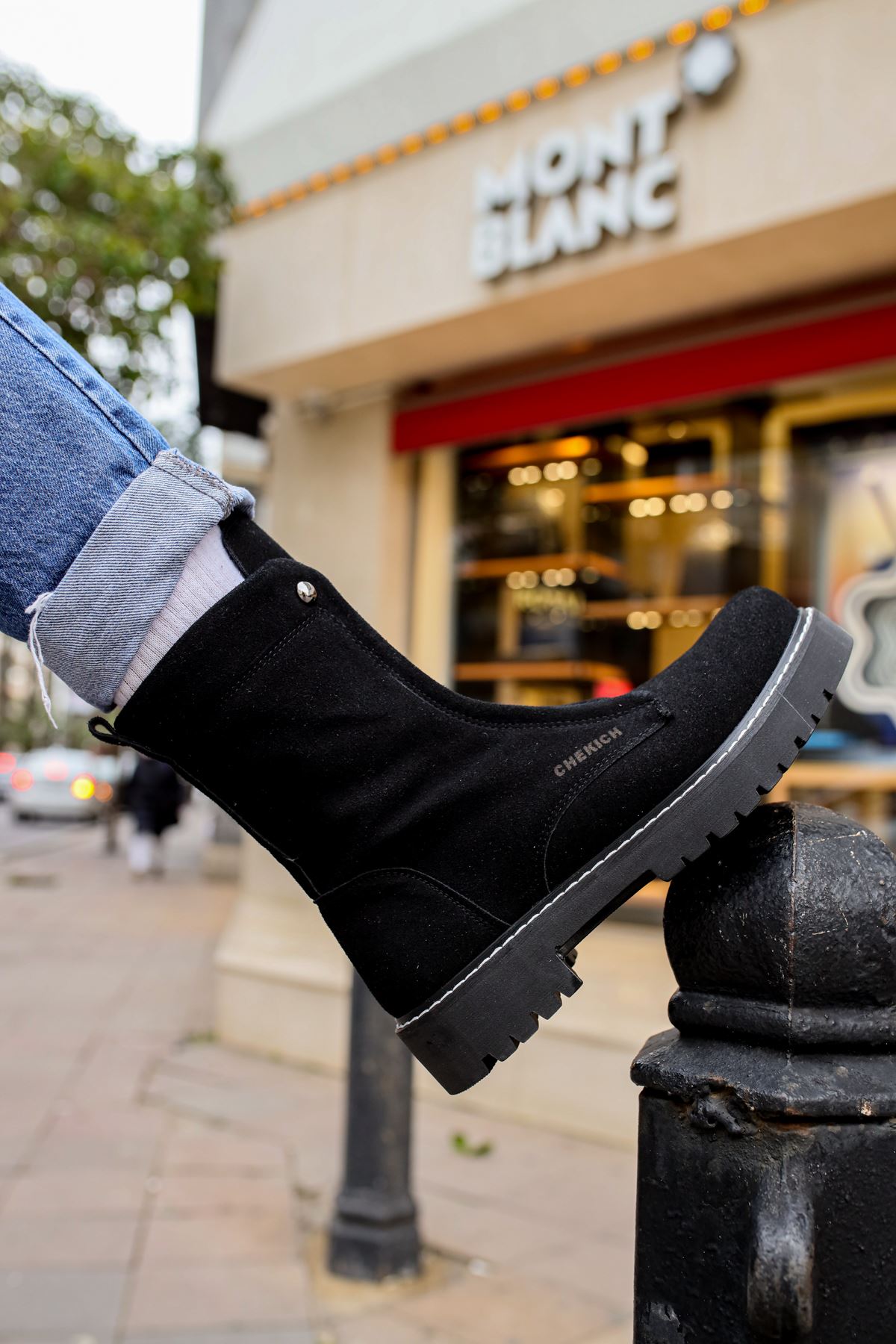 CH027 SST Quebec Erkek Bot SIYAH - Görsel 4