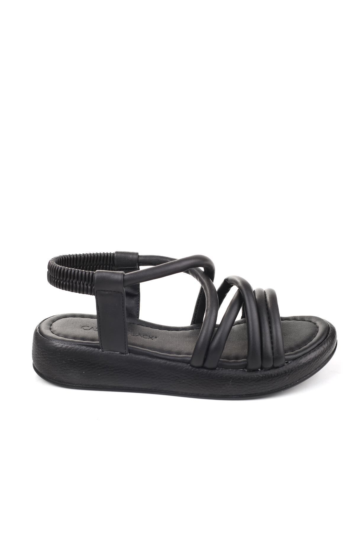 35243 Rahat Taban Günlük Kadın Sandalet - Görsel 2