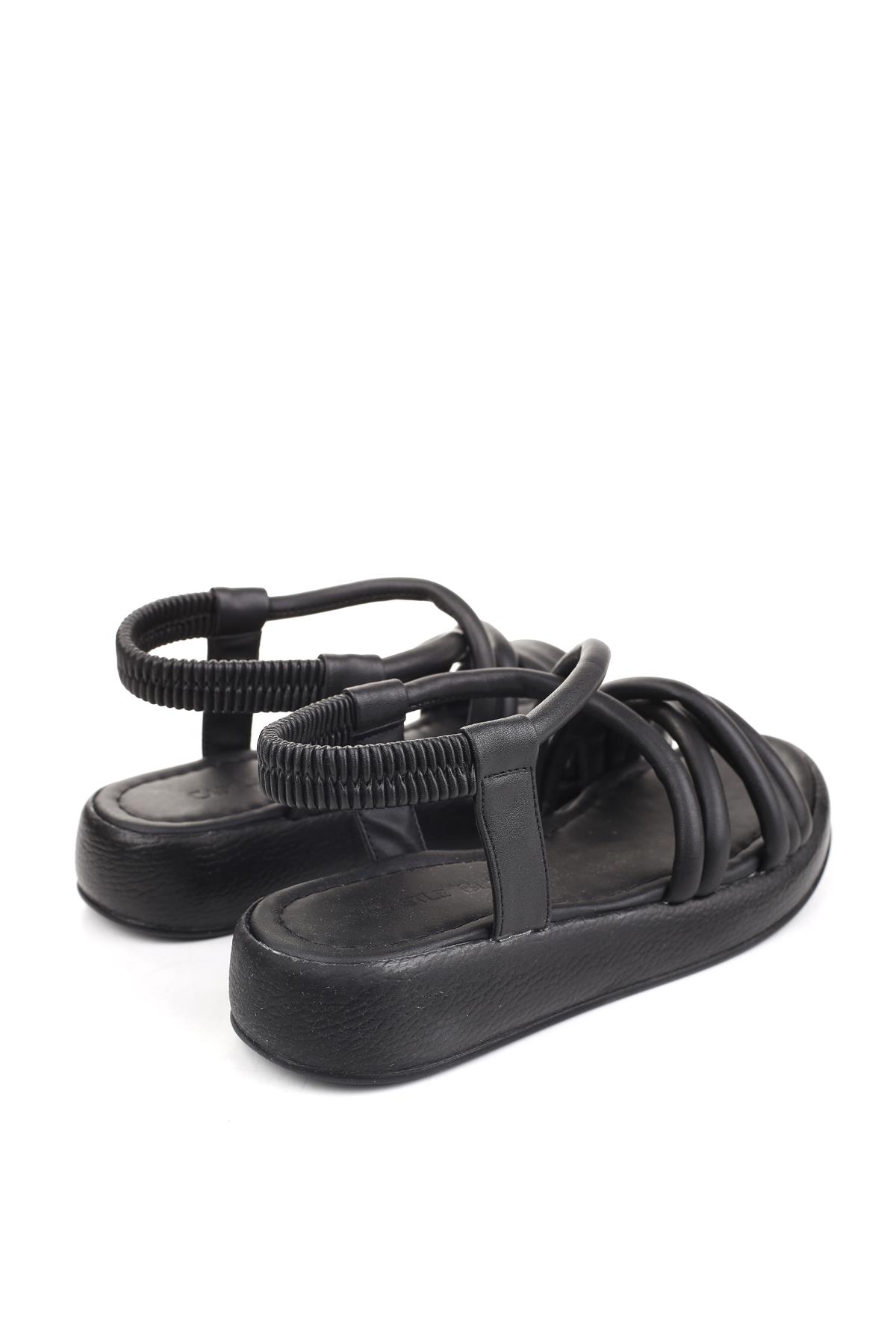 35243 Rahat Taban Günlük Kadın Sandalet - Görsel 5