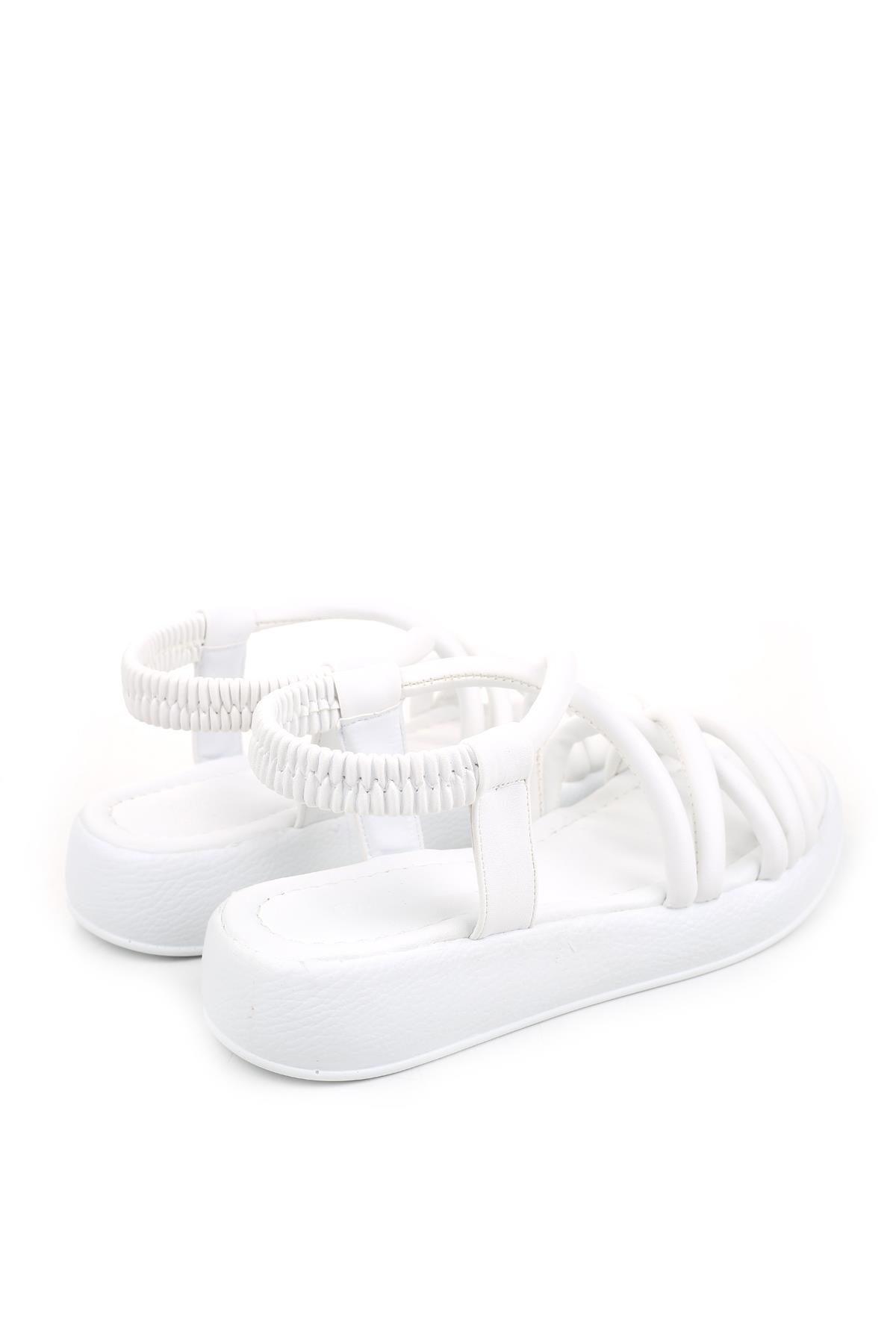 35243 Rahat Taban Günlük Kadın Sandalet - Görsel 5