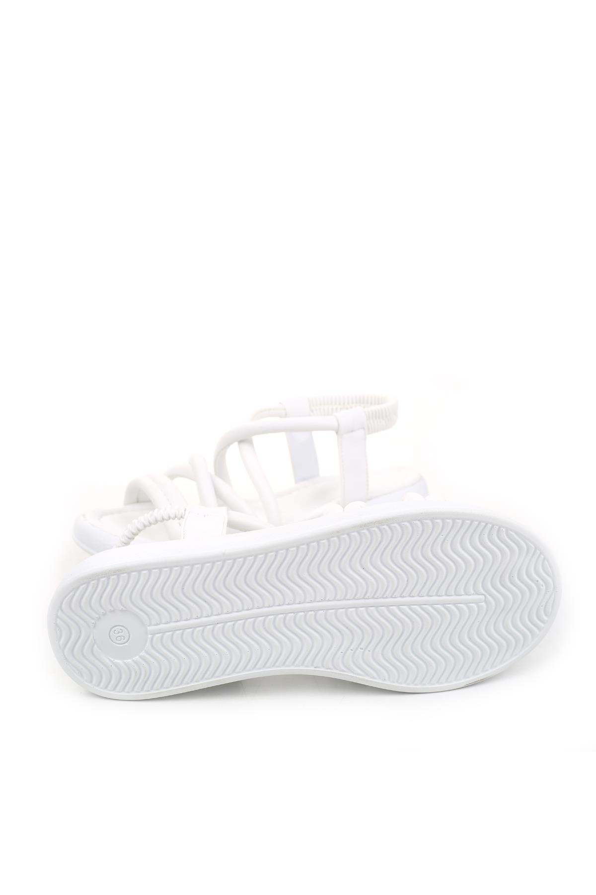 35243 Rahat Taban Günlük Kadın Sandalet - Görsel 6