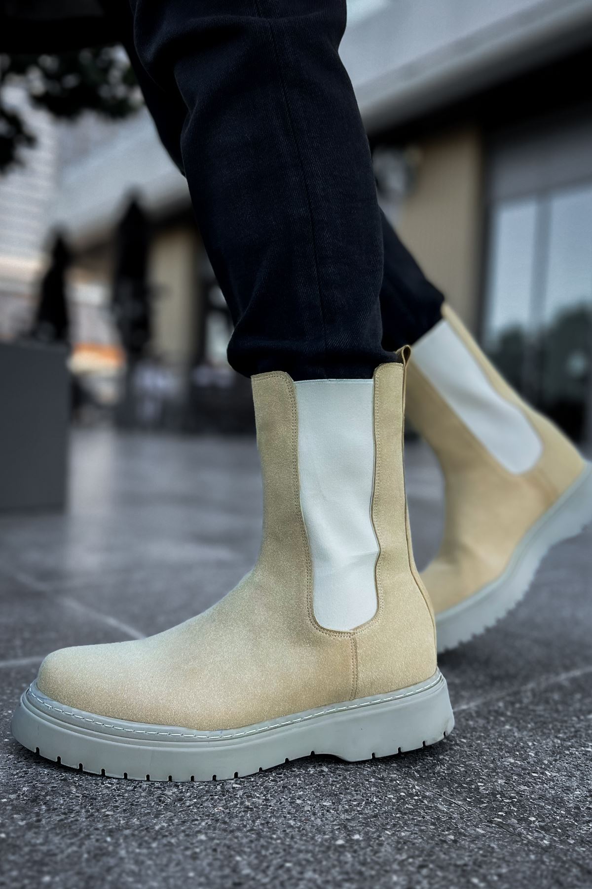 CH223 SRT Alaska Süet Erkek Bot KUM - Görsel 5