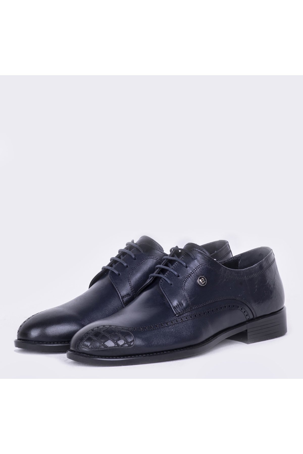 Pierre Cardin Lacivert Pierre Cardin Klasik Erkek Hakiki Deri Ayakkabı 63577