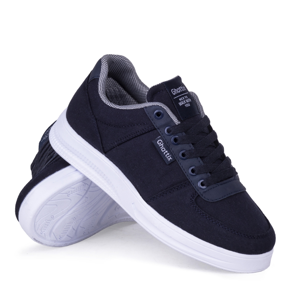 Erkek Yazlık Günlük Keten Sneaker Ayakkabı Lacivert Fiyatları