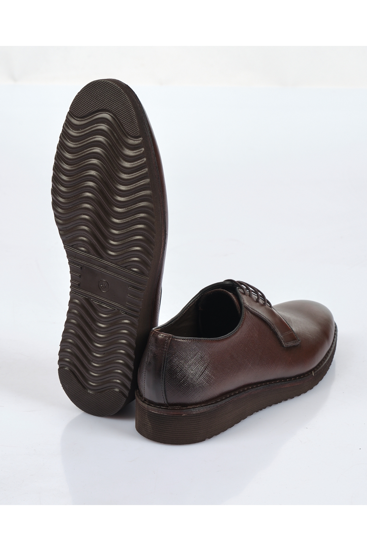 Kahve Erkek Klasik Ayakkabı 153-5384 - Görsel 5