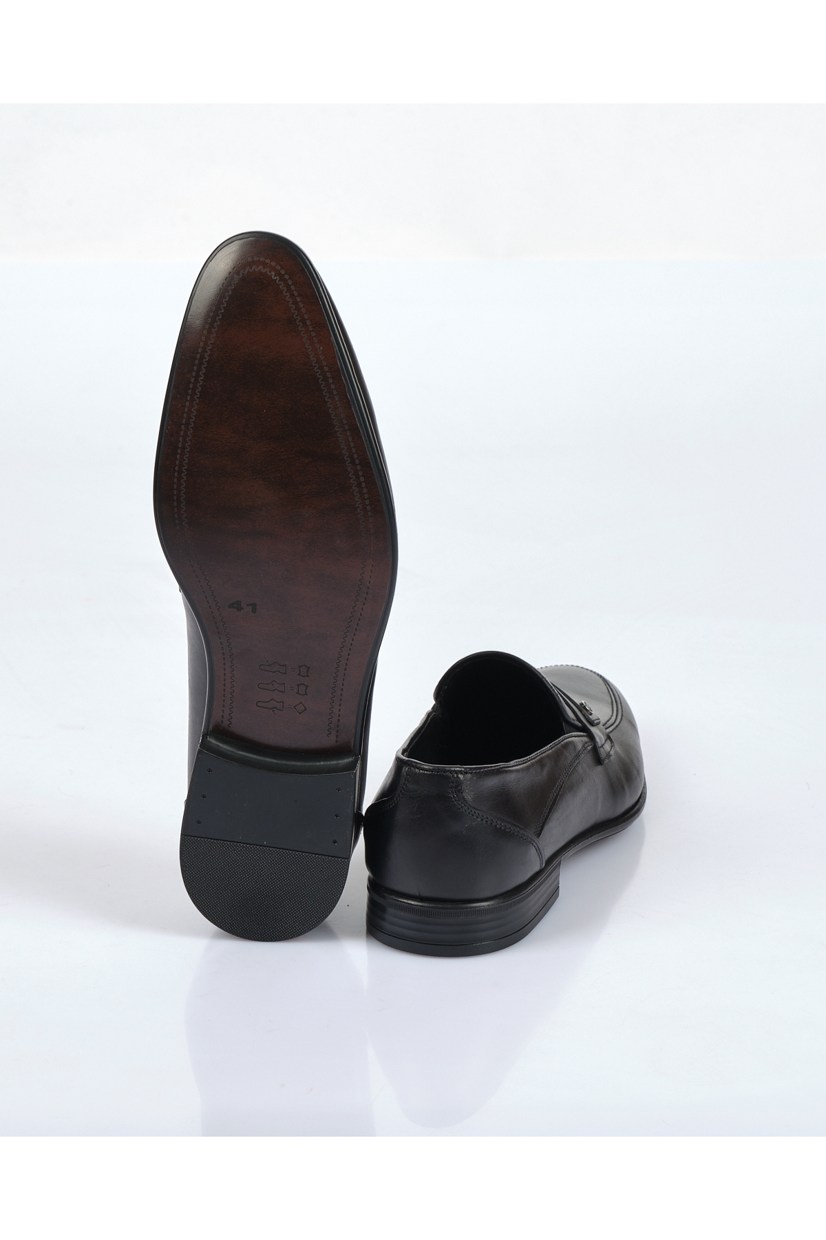 Siyah Erkek Klasik Ayakkabı 153-5320 - Görsel 5