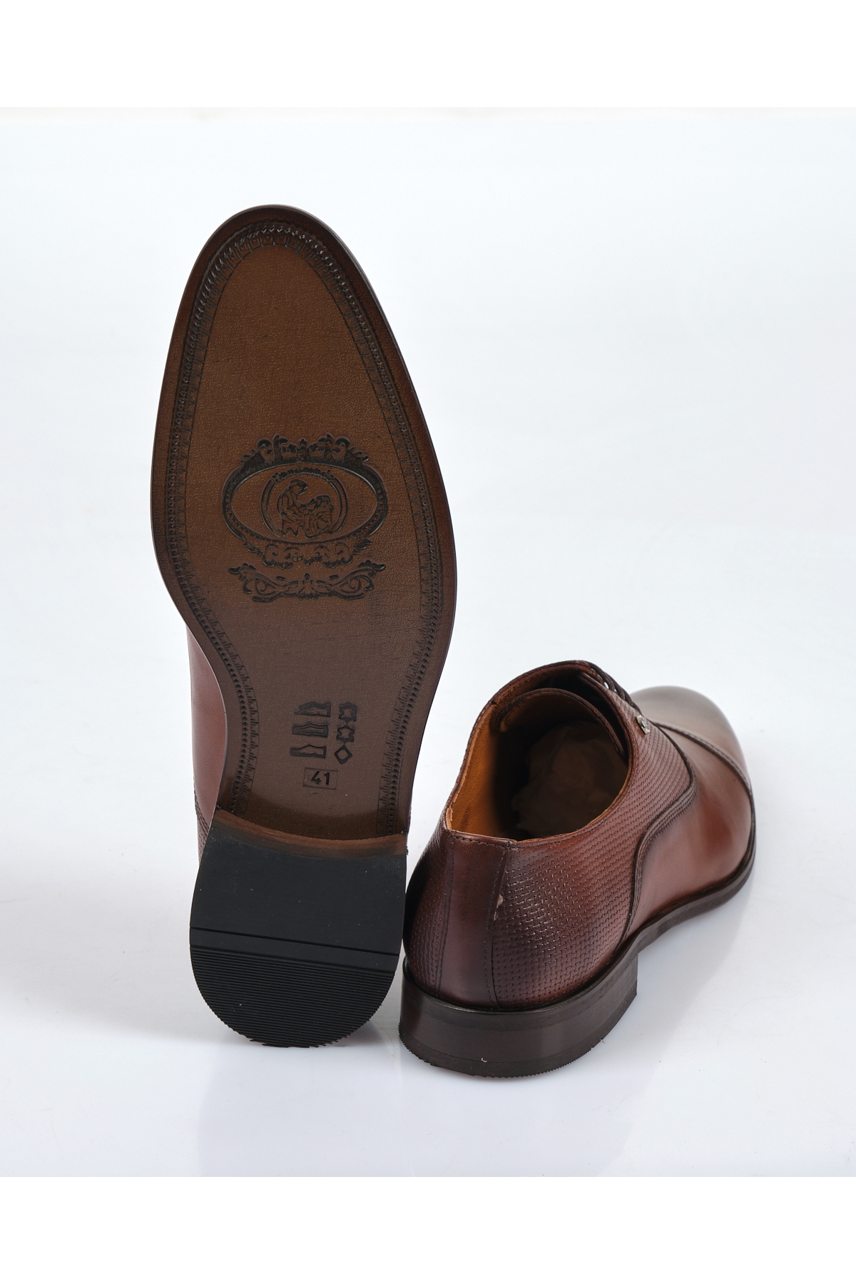 Kahve Erkek Klasik Ayakkabı 152-02053 - Görsel 5