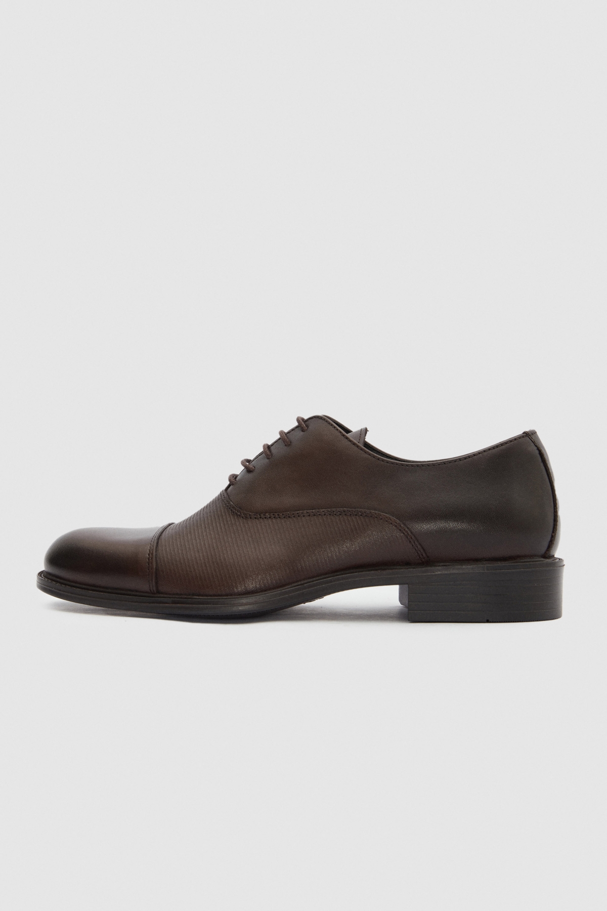 Ds Damat Kahverengi Klasik Deri Ayakkabi - Görsel 3