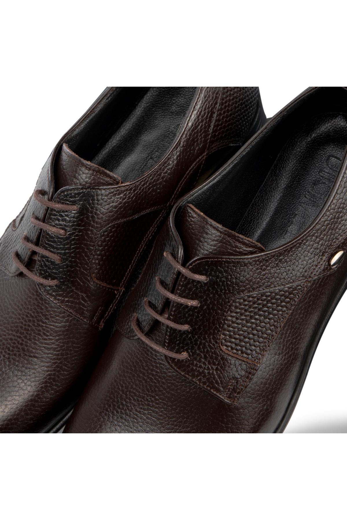 Ducavelli Sace Hakiki Deri Erkek Klasik Ayakkabı, Derby Klasik Ayakkabı, Bağcıklı Klasik Ayakkabı - Görsel 4