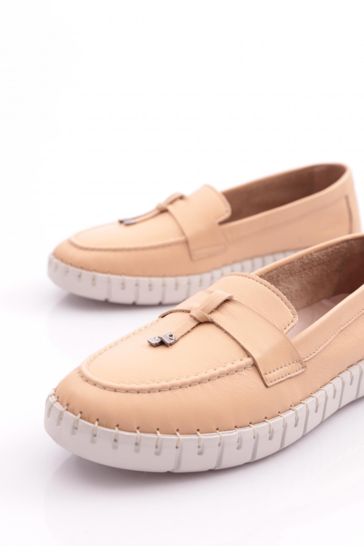 P39 Kadin İp Desenli Comfort Ayakkabi - Görsel 5