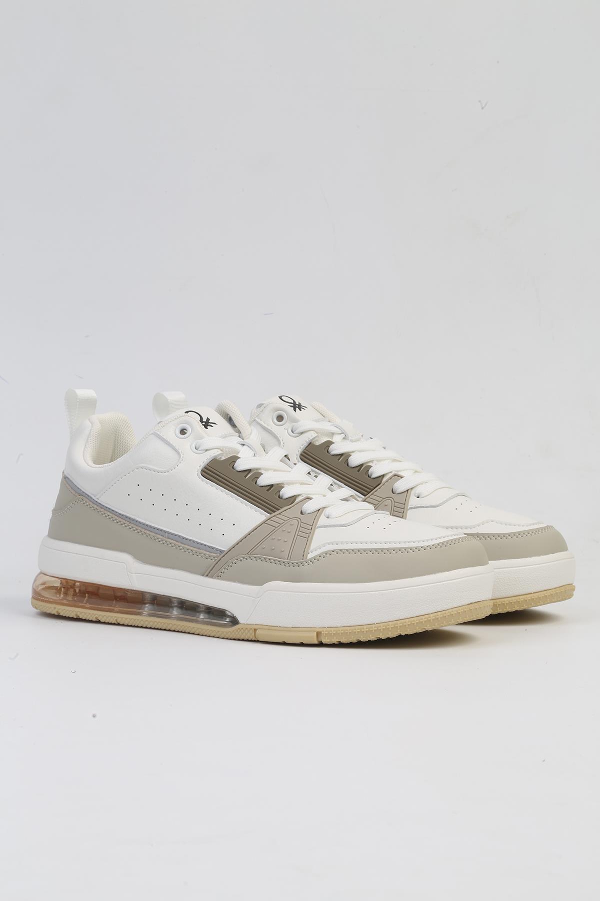 ® İTHAL Beyaz Erkek Spor Ayakkabı BNI-10251 - Görsel 2