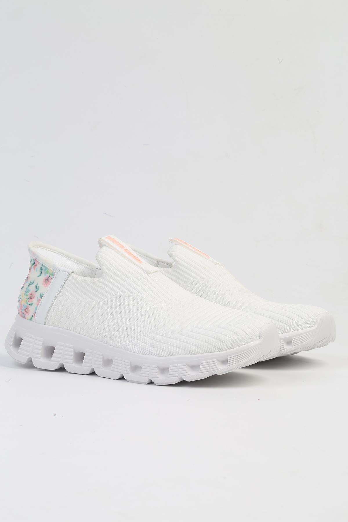 ® İTHAL Beyaz Kadın Spor Ayakkabı PCI-10101 - Görsel 3