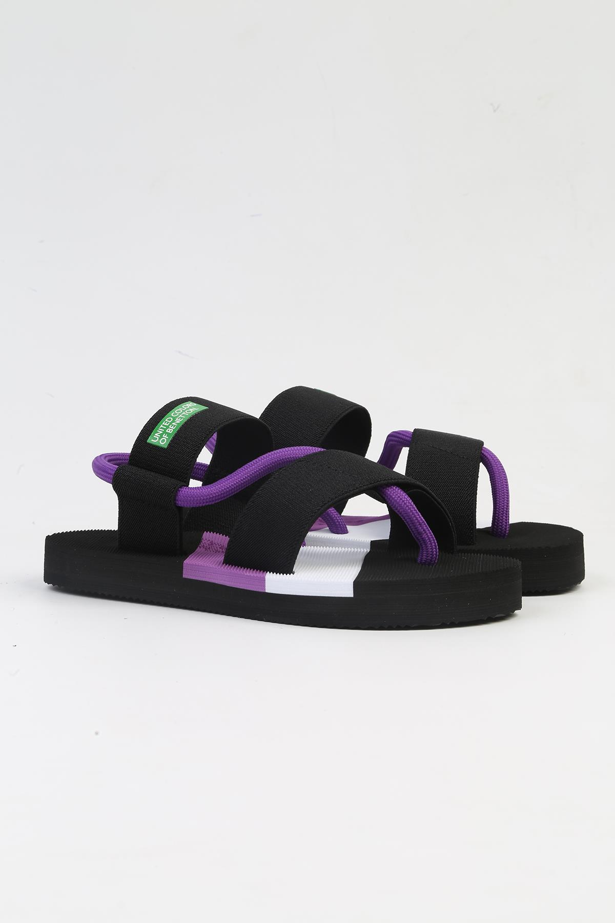 ® İTHAL Siyah Kadın Sandalet BNI-10214 - Görsel 3